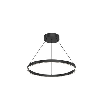 Cerchio LED Pendant in Black (347|PD87724-BK)
