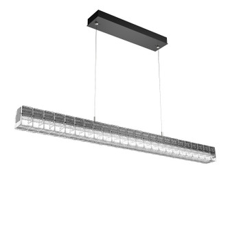 Asscher LED Linear Suspension in Matte Black (404|PLB0080-48-MB-AC-CA1-L3)