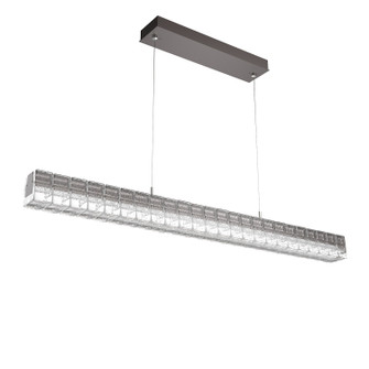 Asscher LED Linear Suspension in Graphite (404|PLB0080-48-GP-AC-CA1-L3)