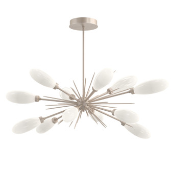 Fiori LED Chandelier in Beige Silver (404|PLB0071-0A-BS-WL-001-L3)