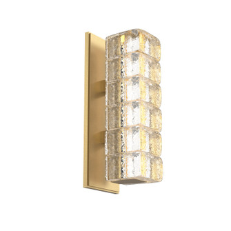 Asscher LED Wall Sconce in Gilded Brass (404|IDB0080-01-GB-AC-L1)