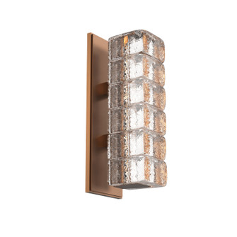 Asscher LED Wall Sconce in Burnished Bronze (404|IDB0080-01-BB-AC-L1)