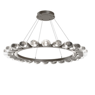 Pebble LED Chandelier in Graphite (404|CHB0079-48-GP-PC-CA1-L1)
