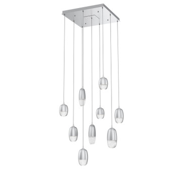 Pebble LED Pendant in Classic Silver (404|CHB0079-09-CS-PC-C01-L3)