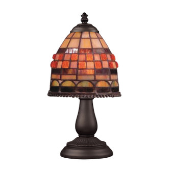Jewelstone One Light Table Lamp in Tiffany Bronze (45|080-TB-10)