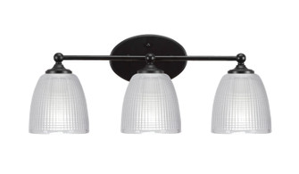 Capri Three Light Bath Bar in Matte Black (200|5913-MB-500)