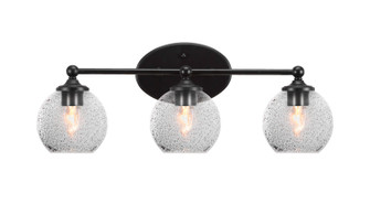 Capri Three Light Bath Bar in Matte Black (200|5913-MB-4102)