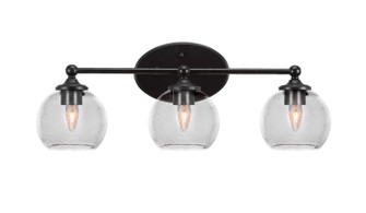 Capri Three Light Bath Bar in Matte Black (200|5913-MB-4100)