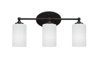 Capri Three Light Bath Bar in Matte Black (200|5913-MB-4061)