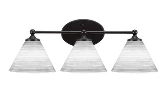 Capri Three Light Bath Bar in Matte Black (200|5913-MB-4051)