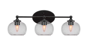 Capri Three Light Bath Bar in Matte Black (200|5913-MB-202)
