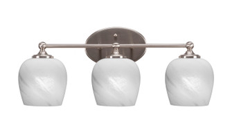 Capri Three Light Bath Bar in Brushed Nickel (200|5913-BN-4811)