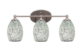 Capri Three Light Bath Bar in Brushed Nickel (200|5913-BN-4165)