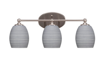 Capri Three Light Bath Bar in Brushed Nickel (200|5913-BN-4022)