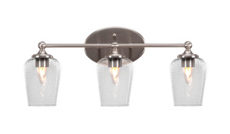 Capri Three Light Bathroom Lighting in Brushed Nickel (200|5913-BN-210)