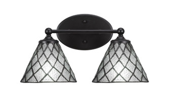 Capri Two Light Bath Bar in Matte Black (200|5912-MB-9185)