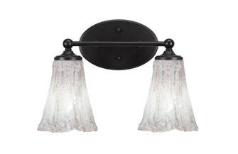 Capri Two Light Bathroom Lighting in Matte Black (200|5912-MB-729)