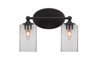 Capri Two Light Bathroom Lighting in Matte Black (200|5912-MB-530)