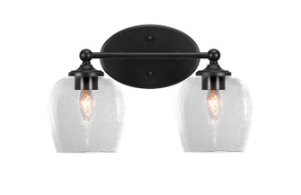 Capri Two Light Bathroom Lighting in Matte Black (200|5912-MB-4810)