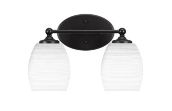 Capri Two Light Bath Bar in Matte Black (200|5912-MB-4021)