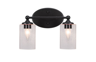 Capri Two Light Bathroom Lighting in Matte Black (200|5912-MB-300)