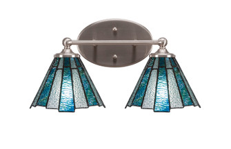 Capri Two Light Bath Bar in Brushed Nickel (200|5912-BN-9325)