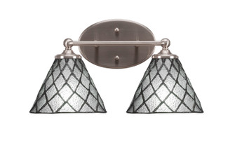 Capri Two Light Bath Bar in Brushed Nickel (200|5912-BN-9185)
