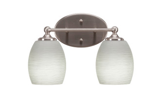 Capri Two Light Bath Bar in Brushed Nickel (200|5912-BN-615)