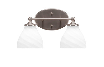 Capri Two Light Bath Bar in Brushed Nickel (200|5912-BN-4761)