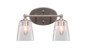 Capri Two Light Bath Bar in Brushed Nickel (200|5912-BN-461)