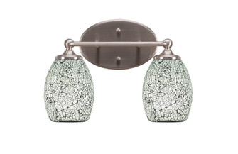 Capri Two Light Bathroom Lighting in Brushed Nickel (200|5912-BN-4165)