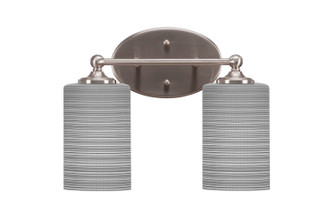 Capri Two Light Bathroom Lighting in Brushed Nickel (200|5912-BN-4062)