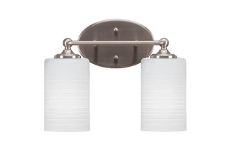 Capri Two Light Bathroom Lighting in Brushed Nickel (200|5912-BN-4061)
