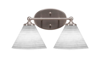Capri Two Light Bathroom Lighting in Brushed Nickel (200|5912-BN-4051)