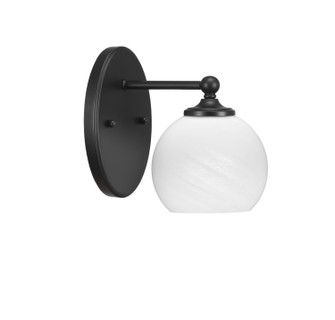 Capri One Light Wall Sconce in Matte Black (200|5911-MB-4101)