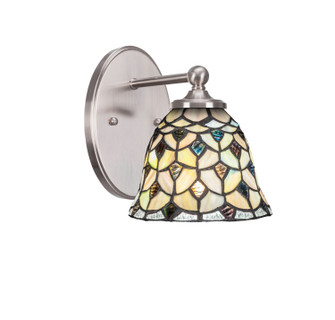 Capri One Light Wall Sconce in Brushed Nickel (200|5911-BN-9965)
