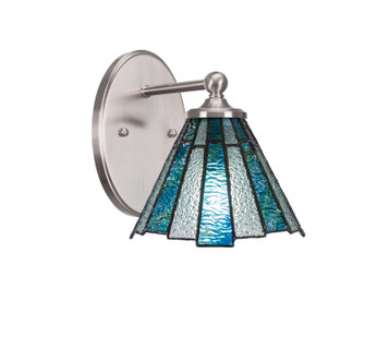 Capri One Light Wall Sconce in Brushed Nickel (200|5911-BN-9325)
