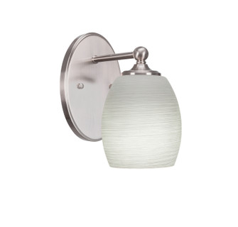 Capri One Light Wall Sconce in Brushed Nickel (200|5911-BN-615)