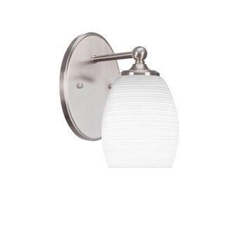 Capri One Light Wall Sconce in Brushed Nickel (200|5911-BN-4021)