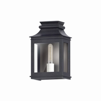 Savannah VX One Light Outdoor Wall Sconce in Black Oxide (16|40912CLBO)