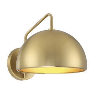 One Light Wall Sconce in Natural Brass (446|M90094NB)