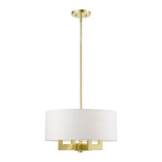 Cresthaven Four Light Chandelier in Satin Brass (107|48784-12)