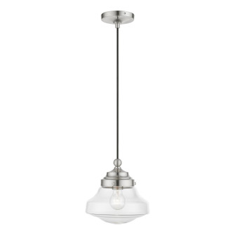 Avondale One Light Mini Pendant in Brushed Nickel (107|41293-91)