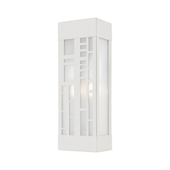 Malmo Two Light Outdoor Wall Sconce in Brushed Nickel (107|22972-91)