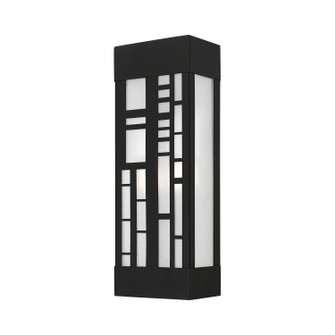 Malmo Two Light Outdoor Wall Sconce in Textured Black (107|22972-14)