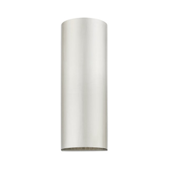 Bond One Light Outdoor Wall Sconce in Brushed Nickel (107|22063-91)