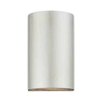 Bond One Light Outdoor Wall Sconce in Brushed Nickel (107|22061-91)