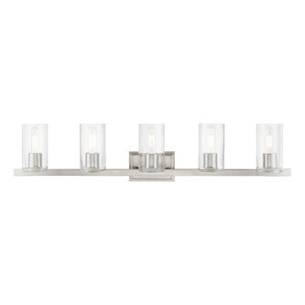 Clarion Five Light Vanity Sconce in Brushed Nickel (107|18035-91)