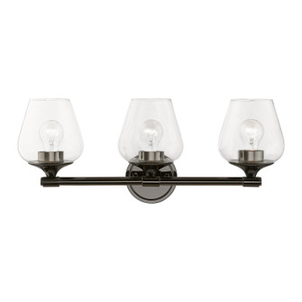 Willow Three Light Vanity Sconce in Black Chrome (107|17473-46)