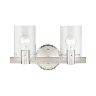Munich Two Light Vanity Sconce in Brushed Nickel (107|17232-91)